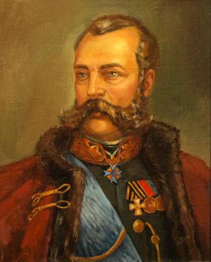 Портрет императора Александра II. Холст, масло.
