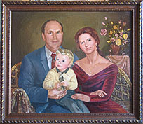 Семейный портрет с сыном
