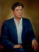 Мужской портрет по фото 1940-х