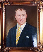 Портрет мужчины в желтом галстуке